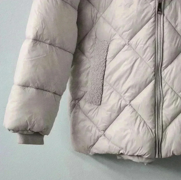 Koolaburra by UGG Mixed Media Sherpa & Quilted Parka puffer hooded jacket sz xxl - Picture 10 of 15